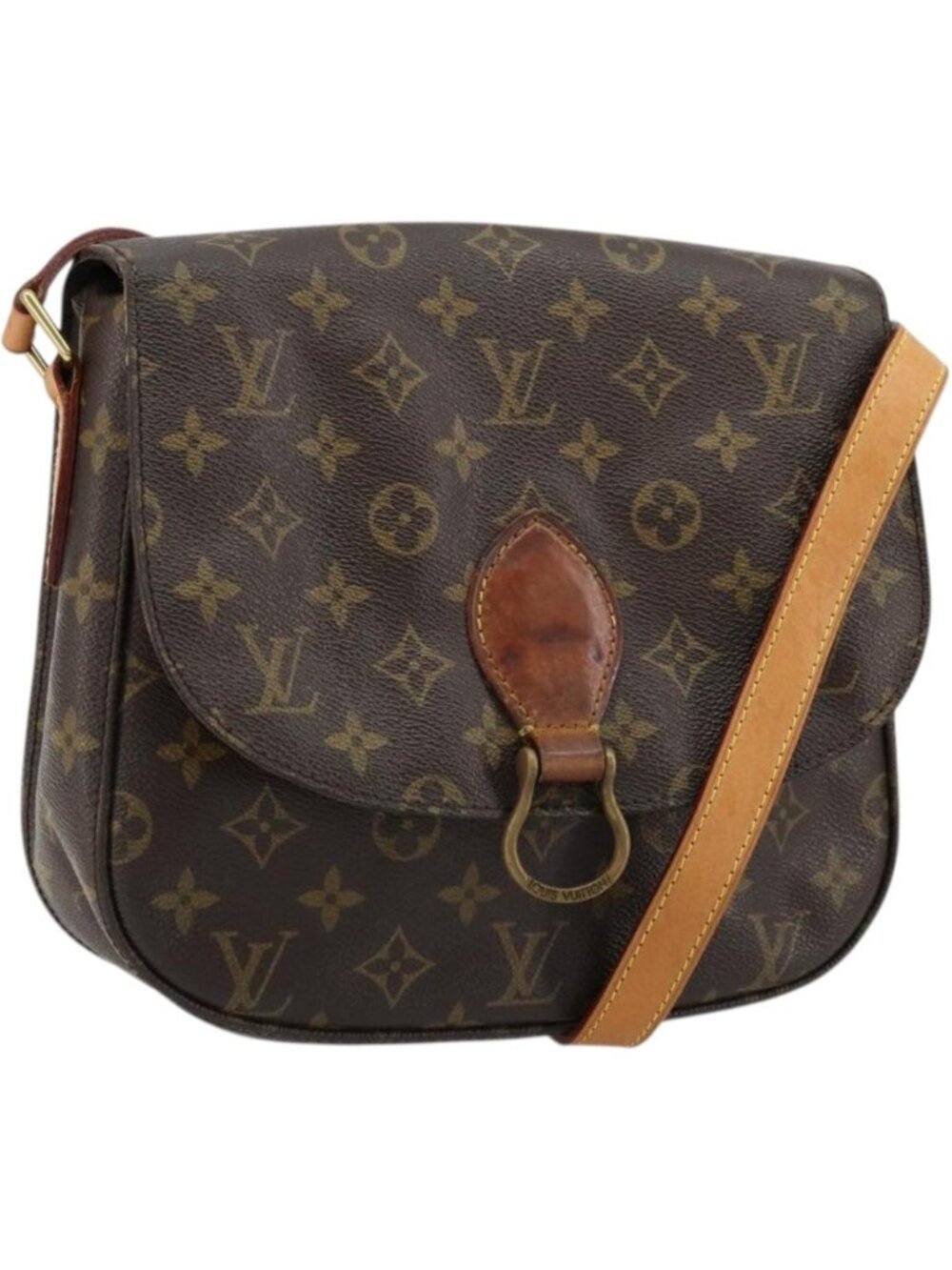 LOUIS VUITTON Monogram Saint Cloud GM Shoulder Bag M51242